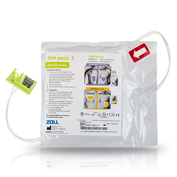 ZOLL AED Stat Padz II (Case Of 12)
