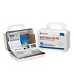 20 Piece Bloodborne Pathogen Spill Clean-Up Kit In Weatherproof Plastic Case