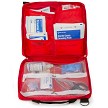 FAO First Responder Kit - 120 piece, Red Cordura Bag w/Handle & Shoulder Strap