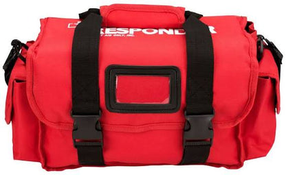 FAO First Responder Kit - 158 piece, Red Cordura Bag w/Handle & Shoulder Strap