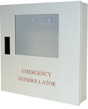 Defibtech Lifeline Wall Mount Cabinet - with alarm